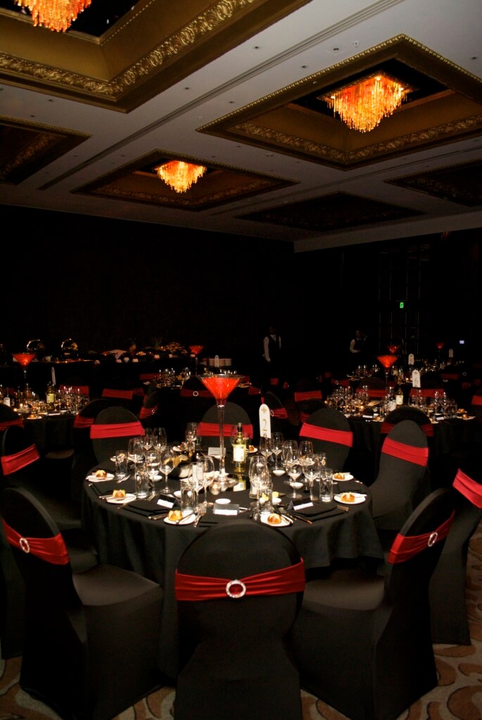 Black Chair Covers - Corporate Events, Special Occasions