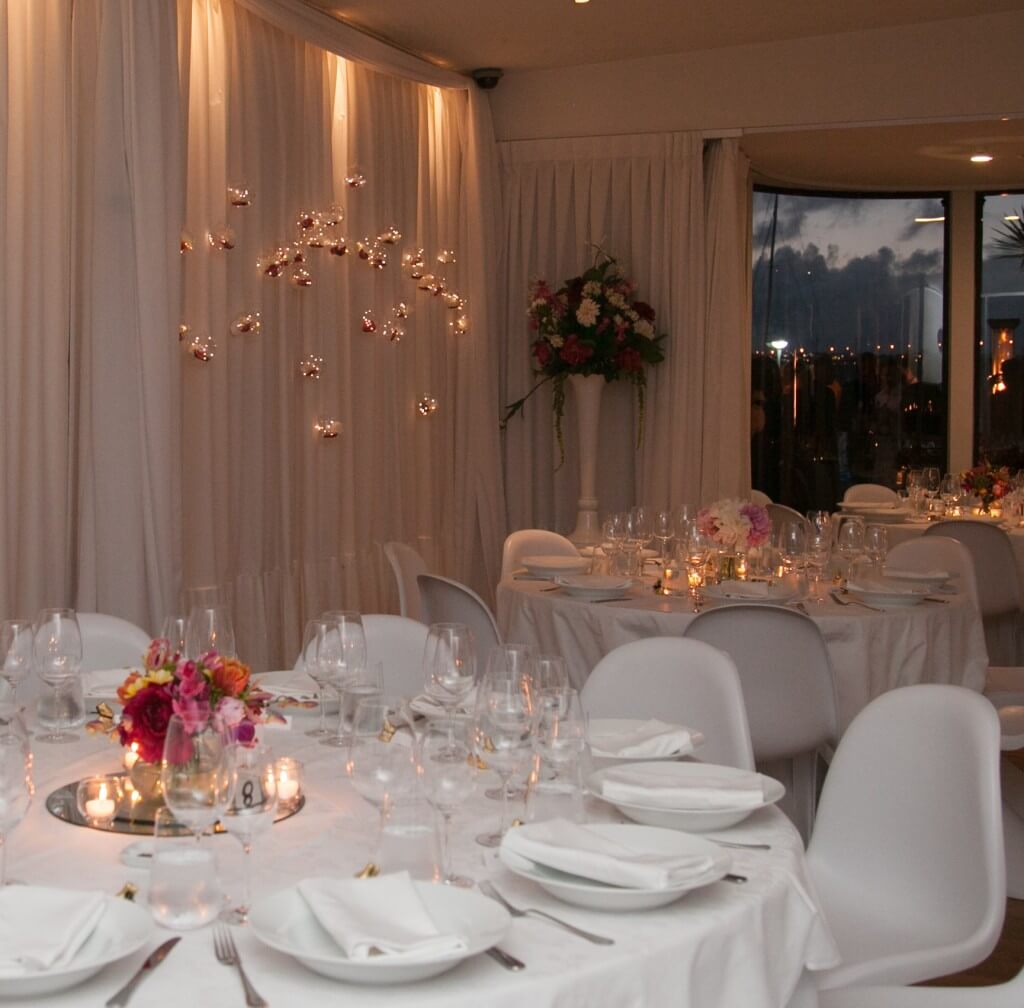 Glass Globe Hanging Backdrop