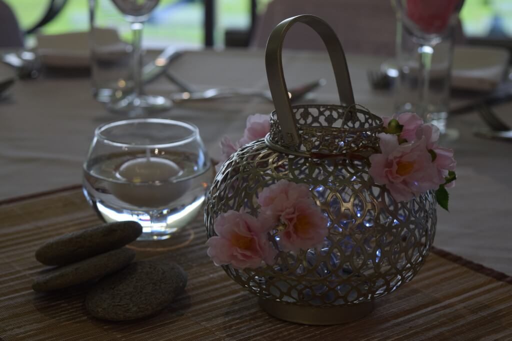 Spring Blossom centrepiece