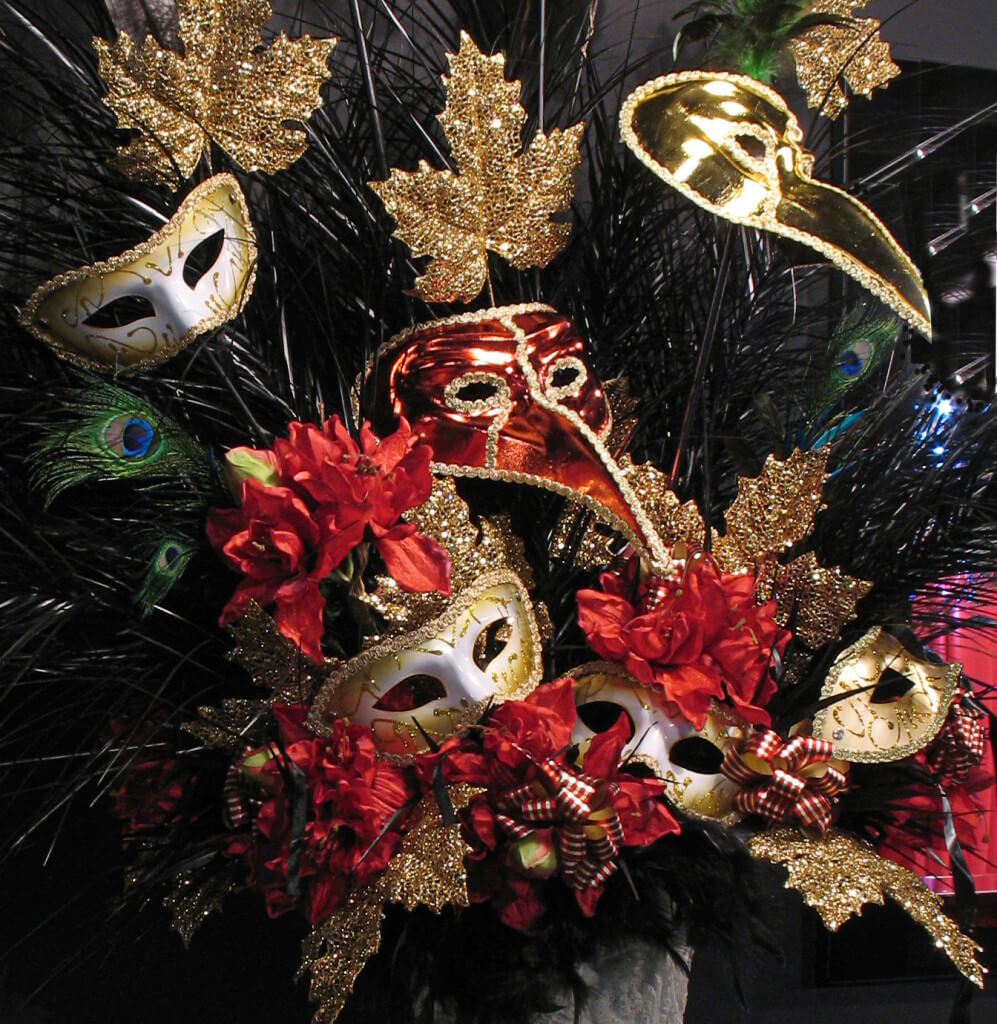 masked ball theme decoration
