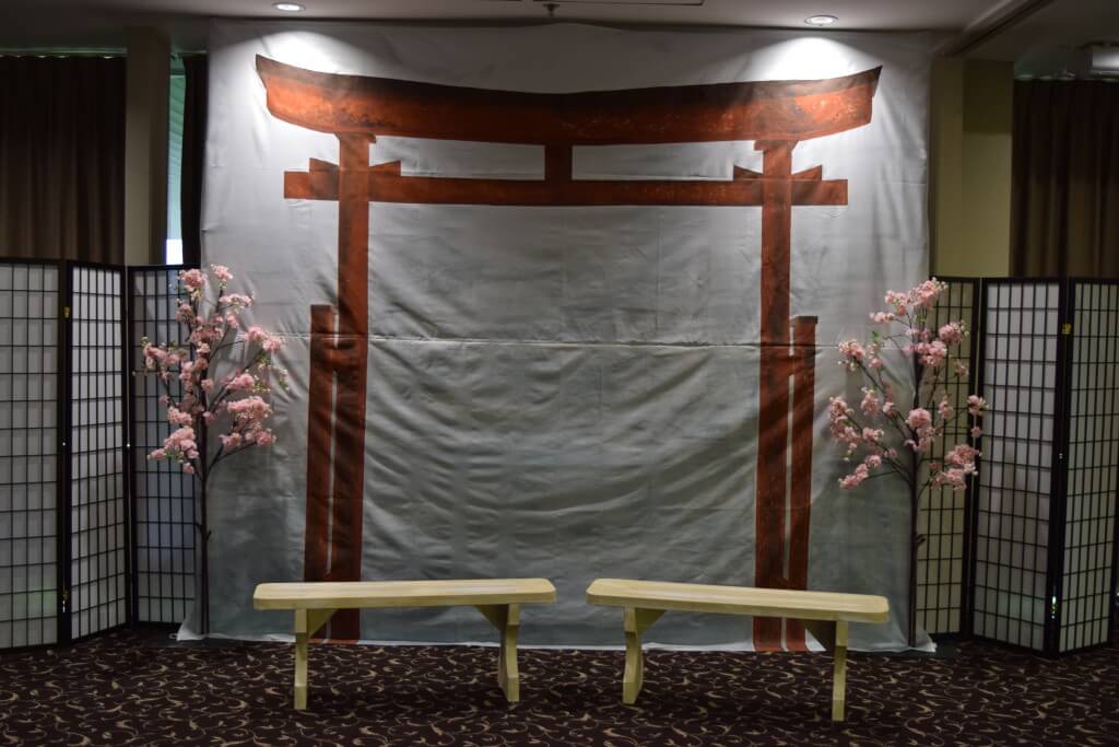 Japanese Arch Backdrop