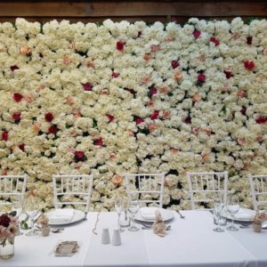 Flower Wall Four Metres