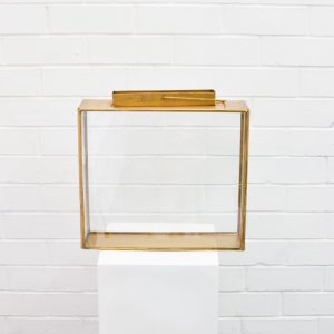 gold wishing well box