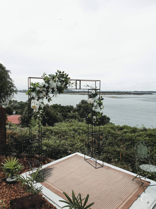 Simple Backyard Wedding