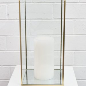 gold frame candleholder