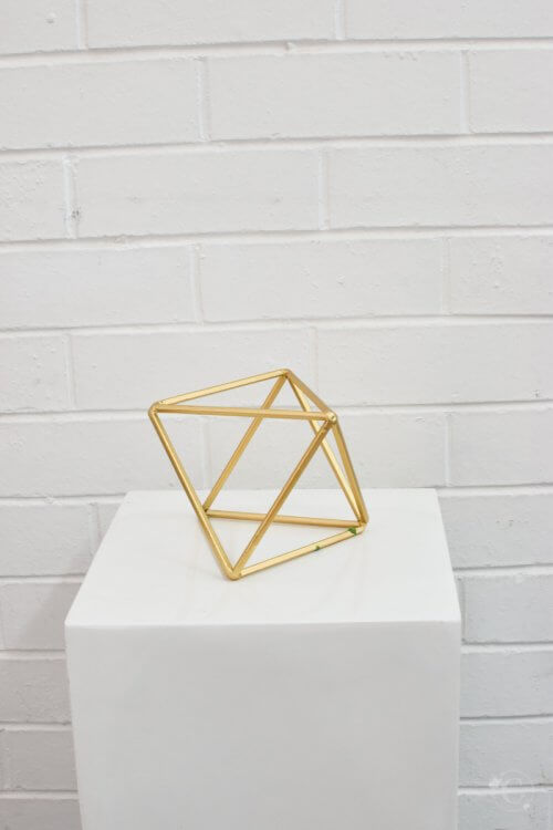 Gold Geometric small 2