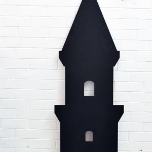 turret castle silhouette