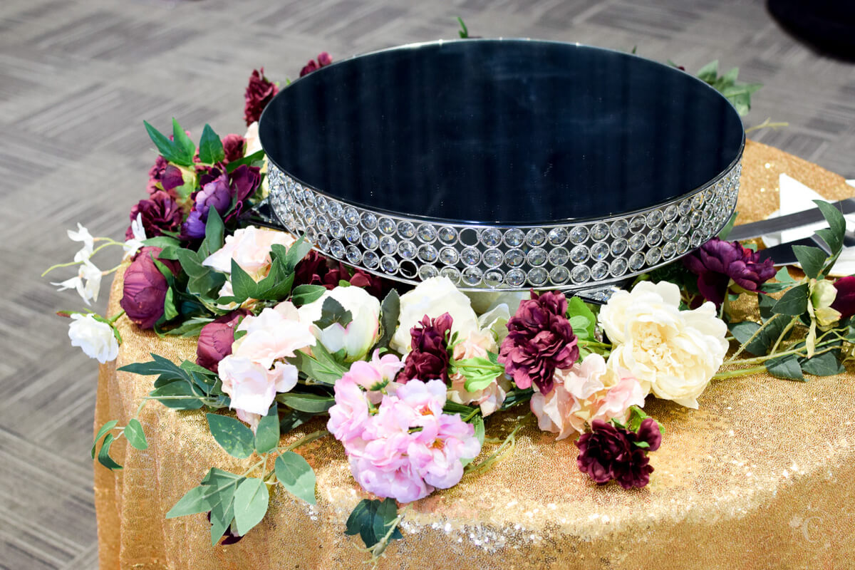 Cake Stand Crystal Jewelled