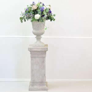 Decorated Urn on Pedestal 1