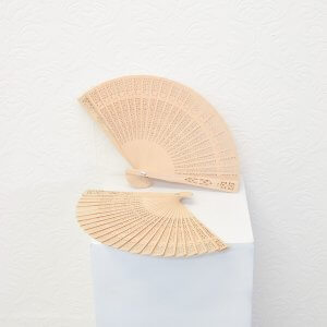 wooden fan