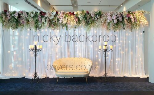 nicky floral backdrop