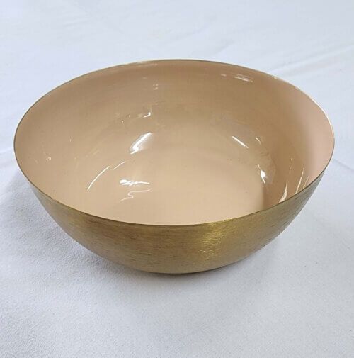 Gold Flower bowl