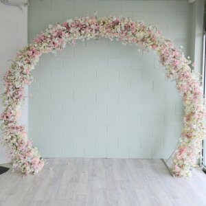 Cherry Blossom Pink & White Arch