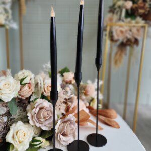 Black LED Dinner Candles